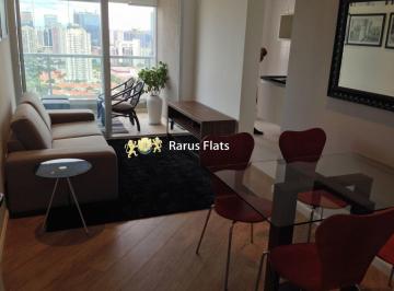 Apartamento · 50m² · 1 Quarto · 1 Vaga · Rarus Flats - Apartamento para locação no Brooklin - Edifício Code Berrini
