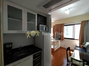 Apartamento · 28m² · 1 Quarto · 1 Vaga · Flat para locação em Moema - Edifício Slaviero - Cód. LUB05177