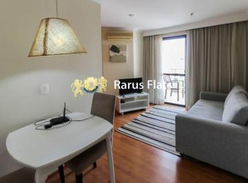 Apartamento · 52m² · 2 Quartos · 1 Vaga · Flat para locação na Vila Olímpia - Edifício Quality Long Stay Alvorada