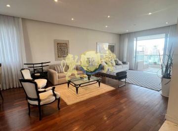Apartamento · 225m² · 4 Quartos · 5 Vagas · Flat com 3 suítes para alugar no Brooklin - Condomínio Edifício Atria