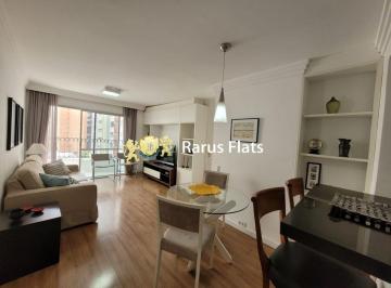 Apartamento · 75m² · 2 Quartos · 2 Vagas · Flat com 2 Quartos para alugar, 75m² - Jardins