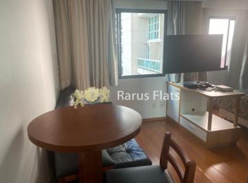 Apartamento · 26m² · 1 Quarto · 1 Vaga · Flat para locação em Moema - Edifício Slaviero Moema