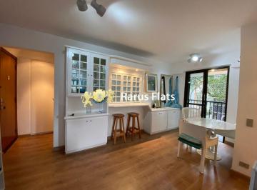 Apartamento · 38m² · 1 Quarto · 1 Vaga · Flat para locação no Itaim Bibi - Edifício Miami Queen