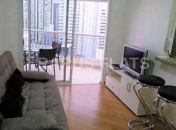 Apartamento · 47m² · 1 Quarto · 1 Vaga · Flat para locação no Brooklin - Edifício Mandarim - Cód. MUE06036
