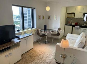 Apartamento · 33m² · 1 Quarto · 1 Vaga · Rarus Flats - Flat para alugar no Brooklin - Edifício The Time