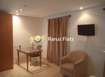 Apartamento · 28m² · 1 Quarto · 1 Vaga · Flat para locação no Itaim Bibi - Edifício Meliá Jardim Europa