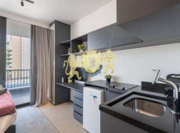 Apartamento · 28m² · 1 Quarto · 1 Vaga · Flat mobiliado para alugar em Perdizes - VN Turiassú 1347