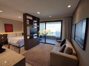 Apartamento · 46m² · 1 Quarto · 1 Vaga · Flat com 1 dormitório para alugar em Pinheiros - Edifício V House Faria Lima