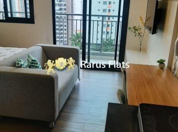 Apartamento · 26m² · 1 Quarto · 1 Vaga · Rarus Flats - Flat para alugar em Moema - Edifício Is Moema