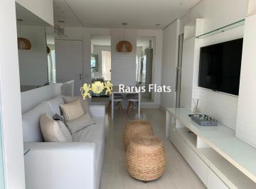 Apartamento · 47m² · 1 Quarto · 1 Vaga · Flat para locação no Brooklin - Edifício Mandarim