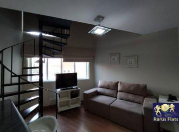 Apartamento · 46m² · 1 Quarto · 1 Vaga · Flat com 1 Quarto para alugar, 46m² - Vila Nova Conceição