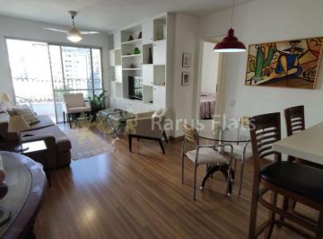 Apartamento · 75m² · 2 Quartos · 2 Vagas · Flat com 2 Quartos para alugar, 75m² - Jardins