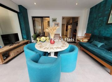 Apartamento · 120m² · 2 Quartos · 2 Vagas · Rarus Flats - Flat para locação - Edifício VN Capote Valente