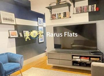 Apartamento · 66m² · 1 Quarto · 1 Vaga · Rarus Flats - Flat para Locação  - Edifício Thera Berrini