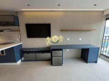 Apartamento · 44m² · 1 Quarto · 1 Vaga · Lindo flat para alugar no Paraíso - Edifício Zahle Jardins