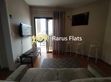 Apartamento · 45m² · 1 Quarto · 1 Vaga · Flat para locação no Jardins - Edifício Paulistânia