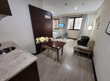 Apartamento · 28m² · 1 Quarto · 1 Vaga · Rarus Flats - Flat para locação - Transamérica Executive Chácara Sto. Antônio