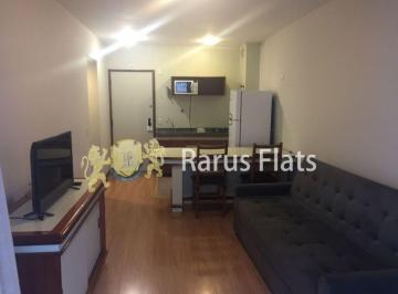 Apartamento · 42m² · 1 Quarto · 1 Vaga · Flat com 1 Quarto para alugar, 42m² - Jardins