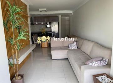 Apartamento · 75m² · 2 Quartos · 2 Vagas · Flat para locação no Brooklin - Edifício Mandarim