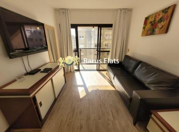 Apartamento · 42m² · 1 Quarto · 1 Vaga · Flat com 1 Quarto para alugar, 42m² - Jardins