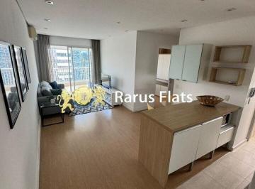 Apartamento · 75m² · 2 Quartos · 2 Vagas · Flat para alugar no Brooklin com 2 dormitórios - Edifício Mandarim
