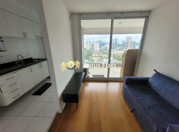 Apartamento · 45m² · 1 Quarto · 1 Vaga · Rarus Flats - Apartamento para alugar no Brooklin - Edifício Code Berrini