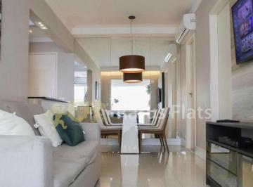 Apartamento · 42m² · 1 Quarto · 1 Vaga · Flat com 1 Quarto para alugar, 42m² - Bela Vista