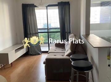 Apartamento · 55m² · 2 Quartos · 1 Vaga · Flat com 2 Quartos para alugar, 55m² - Itaim Bibi