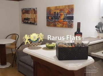 Apartamento · 33m² · 1 Quarto · 1 Vaga · Flat com 1 Quarto para alugar, 33m² -  Jardins