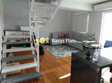Apartamento · 75m² · 1 Quarto · 1 Vaga · Flat para locação no Jardins - Edifício Ciragan