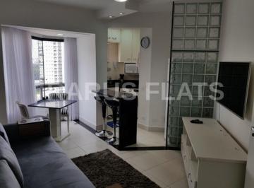Apartamento · 45m² · 1 Quarto · 1 Vaga · Rarus Flats - Flat para locação  - Edifício Royal Ibirapuera