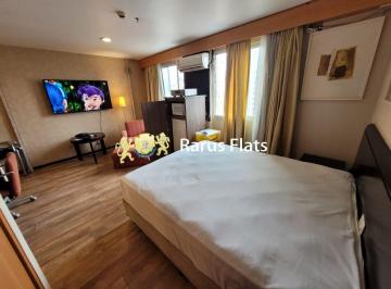 Apartamento · 28m² · 1 Quarto · 1 Vaga · Flat com 1 dormitório para alugar na Vila Olímpia - SP