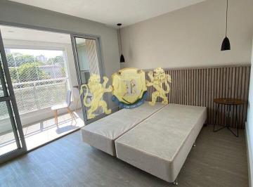 Apartamento · 33m² · 1 Quarto · 1 Vaga · Flat amplo com varanda para venda no Campo Belo - Stay Aeroporto
