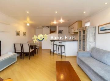 Apartamento · 76m² · 1 Quarto · 1 Vaga · Rarus Flats - Flat para locação - Edifício Plaza Athenee