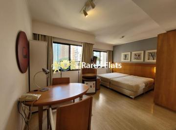 Apartamento · 26m² · 1 Quarto · 1 Vaga · Flat para alugar em Moema - Edifício Slaviero Moema