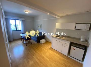 Apartamento · 33m² · 1 Quarto · 1 Vaga · Flat com 1 Quarto para alugar, 33m² - Jardins