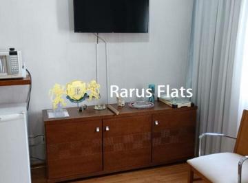 Apartamento · 26m² · 1 Quarto · 1 Vaga · Flat para alugar em Moema - Edifício Slaviero Moema