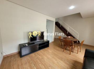 Apartamento · 65m² · 2 Quartos · 2 Vagas · Flat para alugar em Moema - Edifício Duplex Life Moema