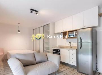 Apartamento · 32m² · 1 Quarto · 1 Vaga · Rarus Flats - Flat para locação - Edifício Be Design Vila Olimpia