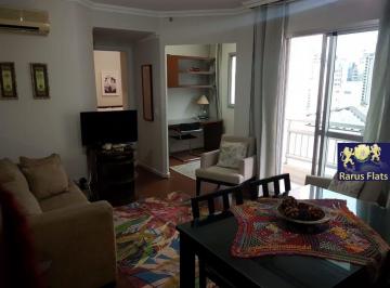 Apartamento · 48m² · 1 Quarto · 1 Vaga · Flat com 1 Quarto para alugar, 48m² - Consolação