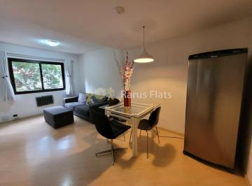 Apartamento · 42m² · 1 Quarto · 1 Vaga · Flat com 1 Quarto para alugar, 42m² - Jardins