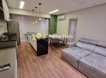 Apartamento · 46m² · 1 Quarto · 1 Vaga · Rarus Flats - Apartamento para alugar em Moema - Edifício Ritz