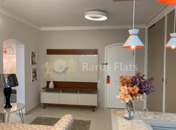 Apartamento · 46m² · 1 Quarto · 1 Vaga · Rarus Flats - Apartamento para locação - Edifício Ritz Flat