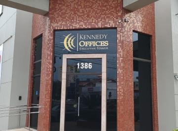 Foto 01 · Sala Comercial em Condomínio para locação em Indaiatuba-SP com 55m², na Av. Presidente Kennedy.