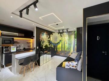 Apartamento · 44m² · 1 Quarto · 1 Vaga · Flat com 1 Quarto à venda, 44m² - Campo Belo