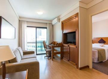 Apartamento · 39m² · 1 Quarto · 1 Vaga · Flat mobiliado à venda no Brooklin | 39m² | 1 Dormitório | 1 Vaga de Garagem