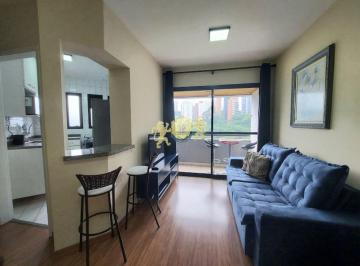 Apartamento · 42m² · 1 Quarto · 1 Vaga · Lindo apto. mobiliado para venda no Morumbi - Edifício Royal Bird