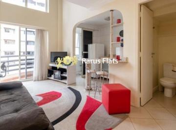 Apartamento · 44m² · 1 Quarto · 1 Vaga · Flat para alugar em Moema - Edifício Duplex Life Moema - Cód. JKI04653