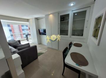 Apartamento · 53m² · 1 Quarto · 1 Vaga · Flat com 1 dormitório para alugar no Brooklin - SP
