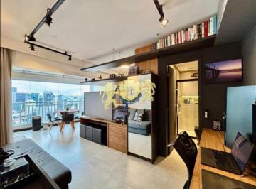 Apartamento · 34m² · 1 Quarto · 2 Vagas · Flat mobiliado à venda em Pinheiros | 34m² | 1 Dormitório | 2 Vagas de Garagem